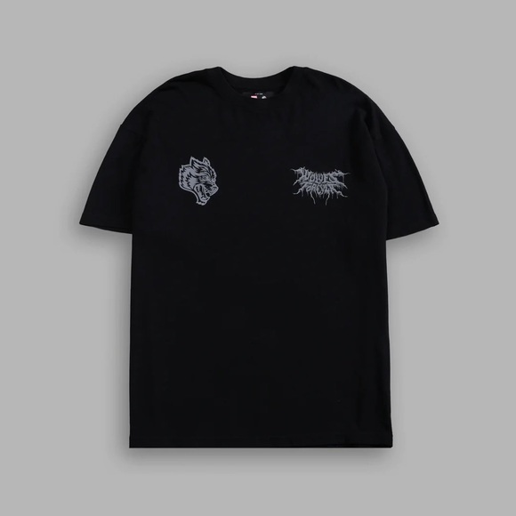 DARK ORIGIN V2 "PREMIUM" OVERSIZED TEE IN BLACK - Picture 3 of 4